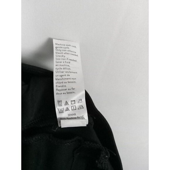 Spanx Pants Women's Size XS Black Career Professional Pull On Crop Mid Rise - Picture 10 of 13